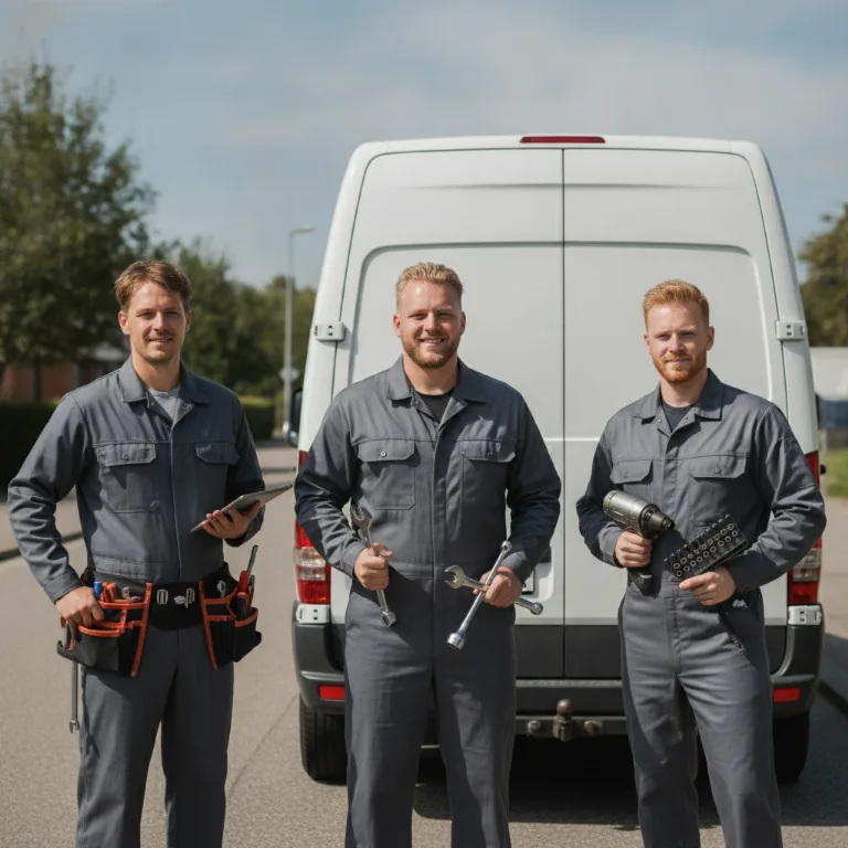 Bilverksted team i Sandefjord